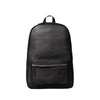 Black Lambskin Leather Backpack