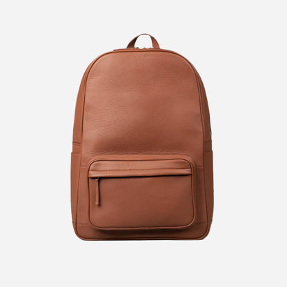 Brown Leather Backpack