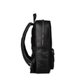 Black Lambskin Leather Backpack