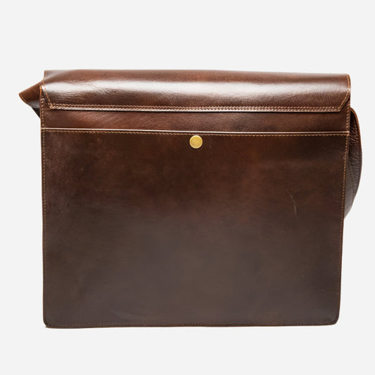 Adam Messenger Bag 2.0 Antique Brown Verified Leather