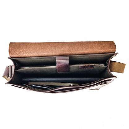 Adam Messenger Bag 2.0 Antique Brown Verified Leather