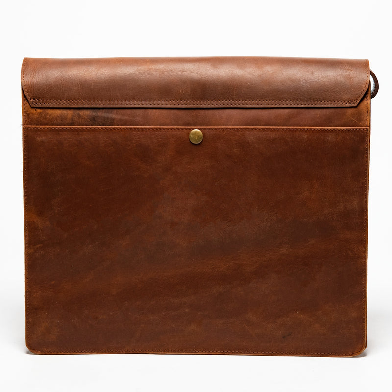 Adam Messenger Bag 2.0 Antique Brown Verified Leather