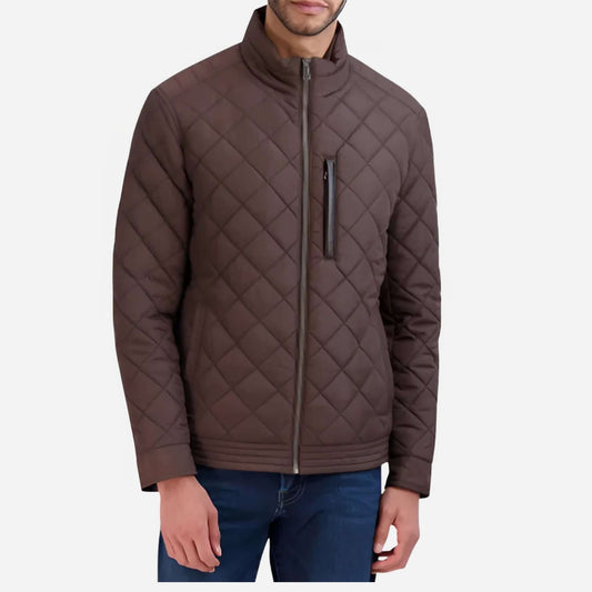 Men's Signature Quilted Jacket Verified Leather