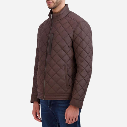 Men's Signature Quilted Jacket Verified Leather