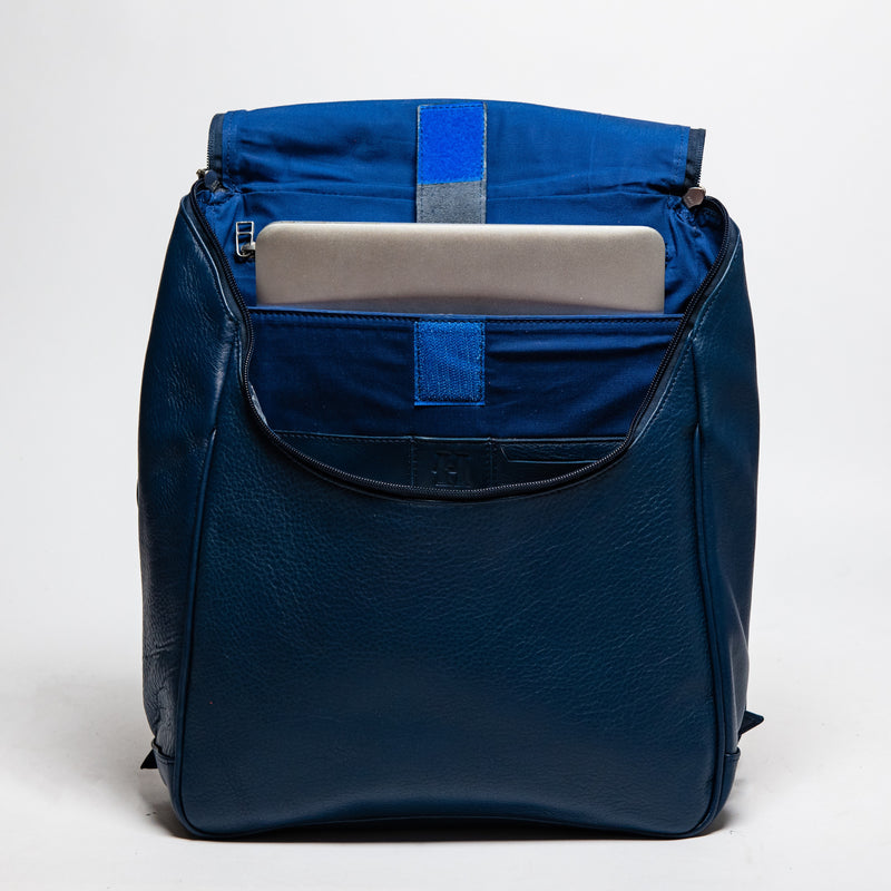 Student Leather Backpack - Red Verified Leather