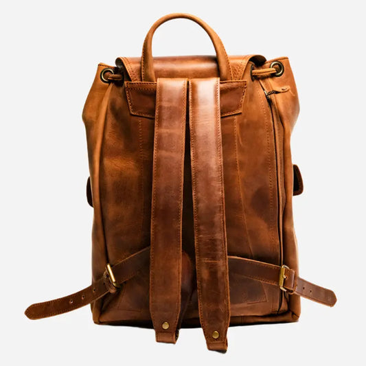 City Leather Backpack Verified Leather