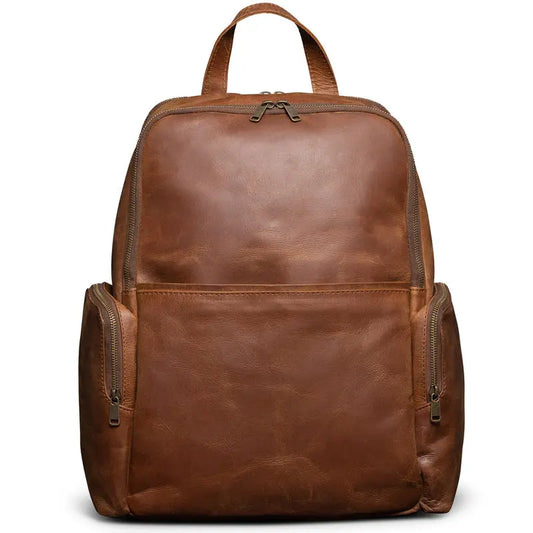 Minelli Leather Backpack Verified Leather