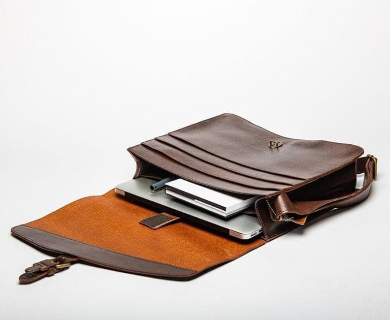 Adam Messenger Bag 2.0 Antique Brown Verified Leather