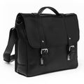 Urban Leather Messenger - Black