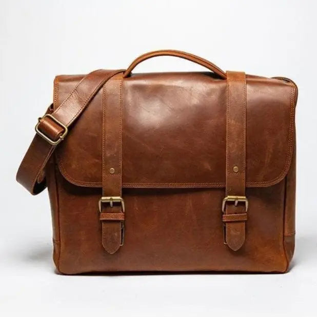 Coarse Leather Messenger 2.0 Verified Leather