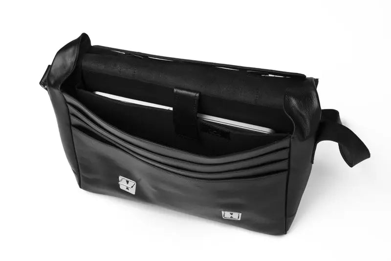 Coarse Leather Messenger 2.0 Verified Leather