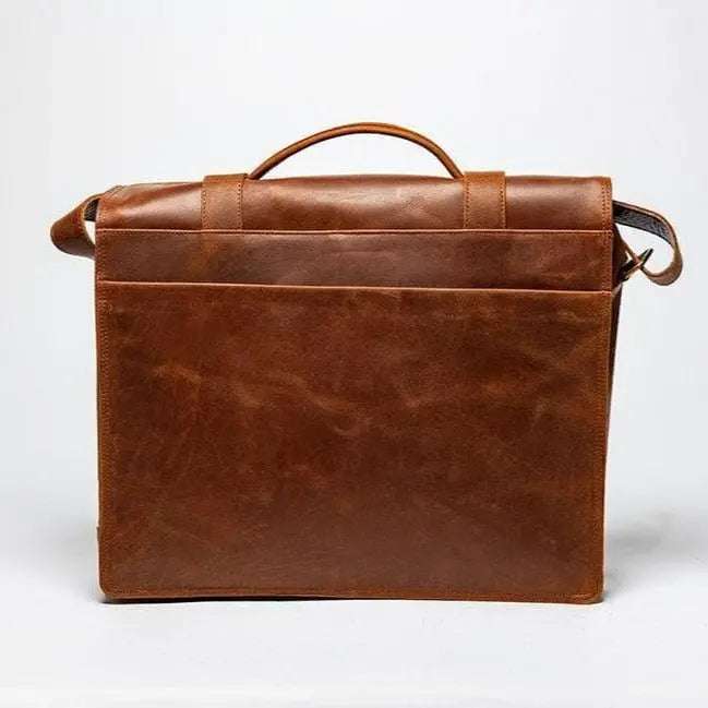 Coarse Leather Messenger 2.0 Verified Leather