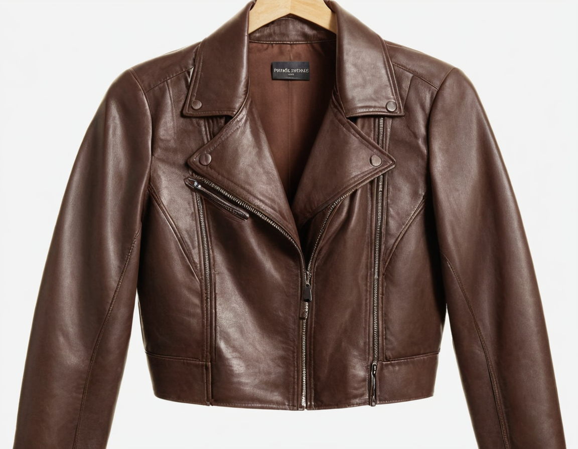 Chocolate Brown Leather Jacket Women Verified Leather