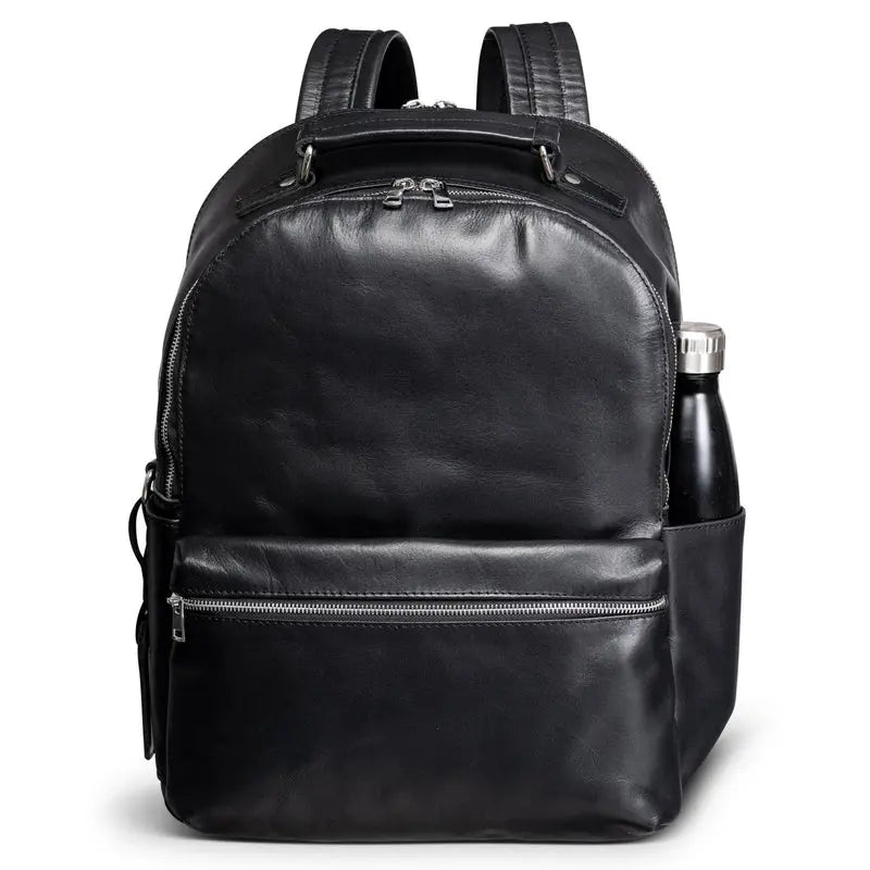 Leather Backpack Rucksack - Brown Verified Leather