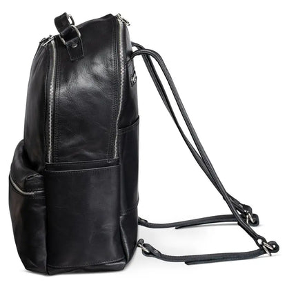 Leather Backpack Rucksack - Brown Verified Leather