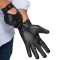 Leather Driving Gloves Men - Black