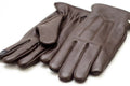 Leather Gloves Women - Brown