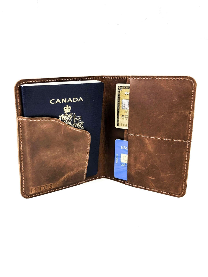 Leather Passport Holder Verified Leather