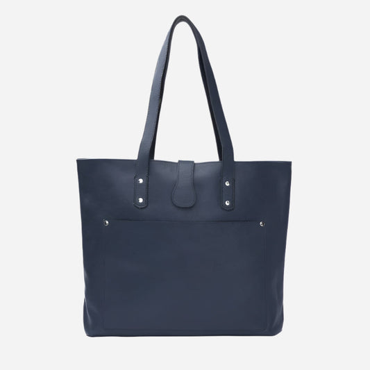 Leather Tote - Magnetic Closure Verified Leather