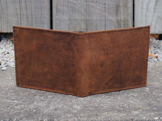 Lumber Bi-Fold ID - Brown Verified Leather