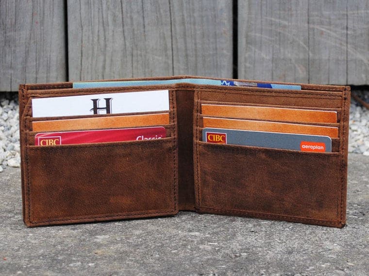 Lumber Bi-Fold ID - Brown Verified Leather