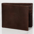 6 Cards Leather Wallet - Serena Brown