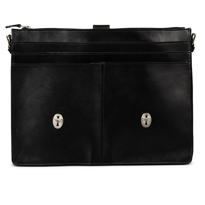 Complete Leather Briefcase 17" Verified Leather
