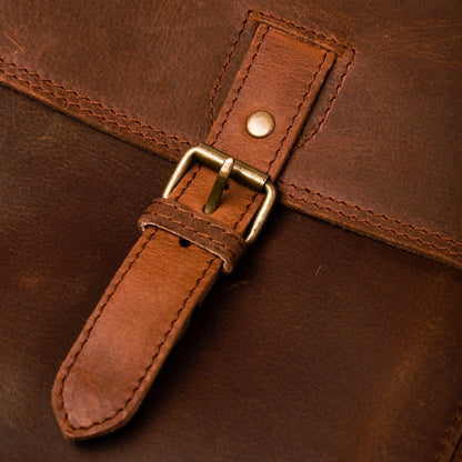 Complete Leather Briefcase 17" Verified Leather