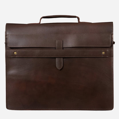 Complete Leather Briefcase 17" Verified Leather