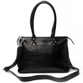 Leather Handbag - Black