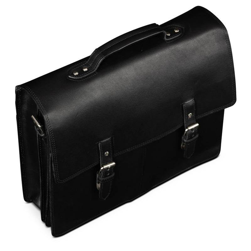 Complete Leather Briefcase 17" Verified Leather