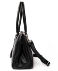 Leather Handbag - Black