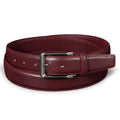 Single-Stitch Leather Belt - Blue