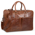 Slim Leather Briefcase 17"