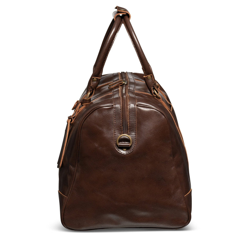 Tourist 50L Leather Duffle Verified Leather