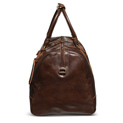 Tourist 50L Leather Duffle Verified Leather