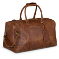 Tourist 50L Leather Duffle