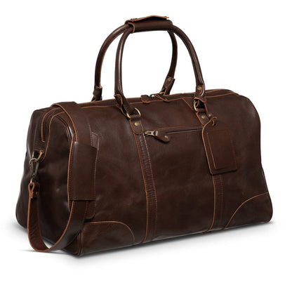 Tourist 50L Leather Duffle Verified Leather