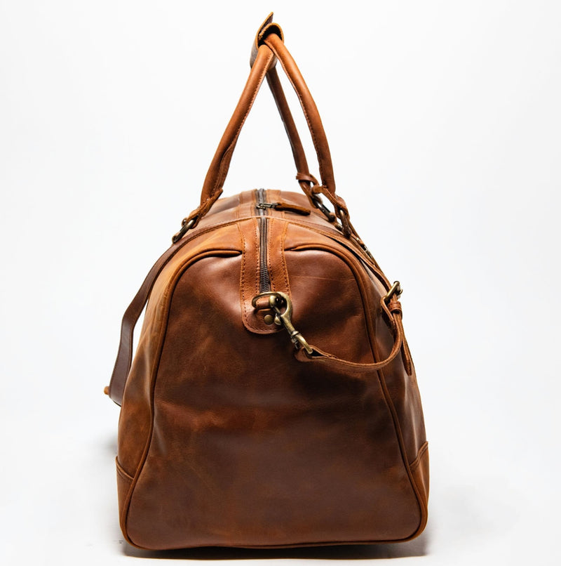 Tourist 60L Leather Duffle Verified Leather