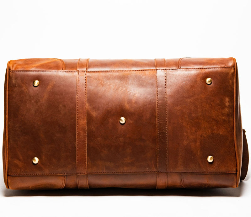 Tourist 60L Leather Duffle Verified Leather