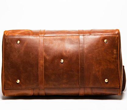 Tourist 60L Leather Duffle Verified Leather
