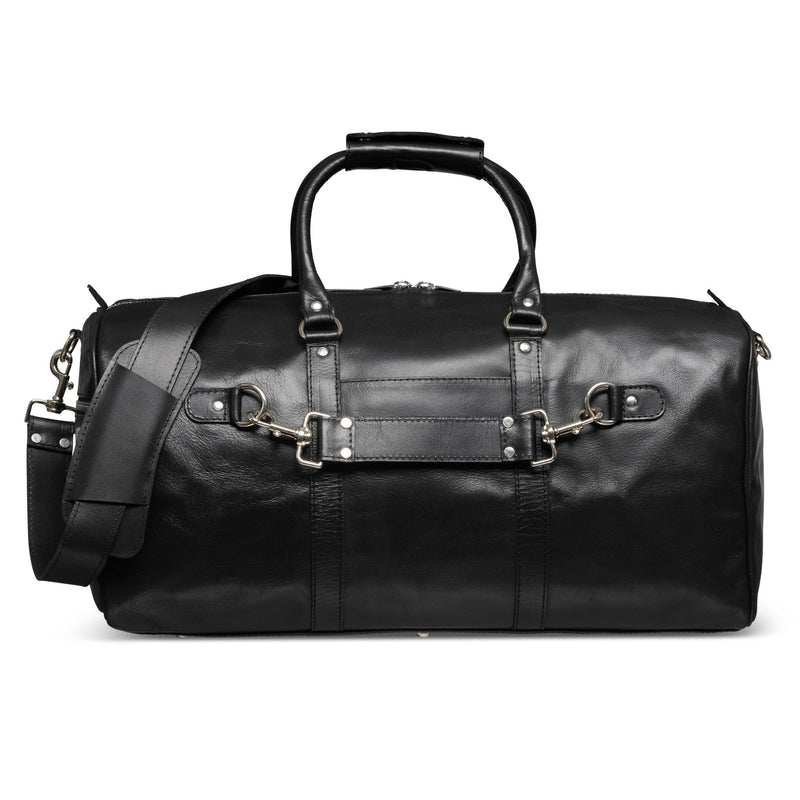 Traveler 45L Leather Duffle - Antique Brown Verified Leather