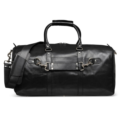Traveler 45L Leather Duffle - Antique Brown Verified Leather