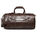 Traveler 45L Leather Duffle - Black