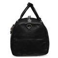 Traveler 45L Leather Duffle - Black