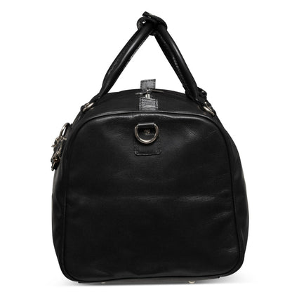 Traveler 45L Leather Duffle - Antique Brown Verified Leather