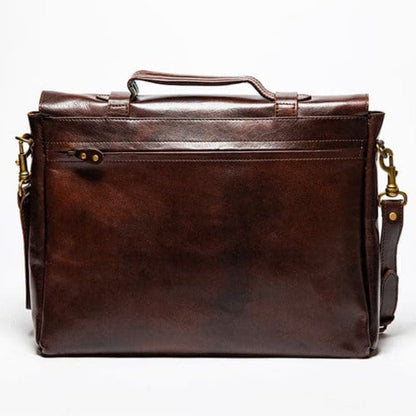Urban Leather Messenger - Saddle Verified Leather