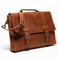 Urban Leather Messenger - Saddle