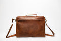 Urban Leather Messenger - Antique Brown