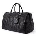 Woven Leather Duffle 50L